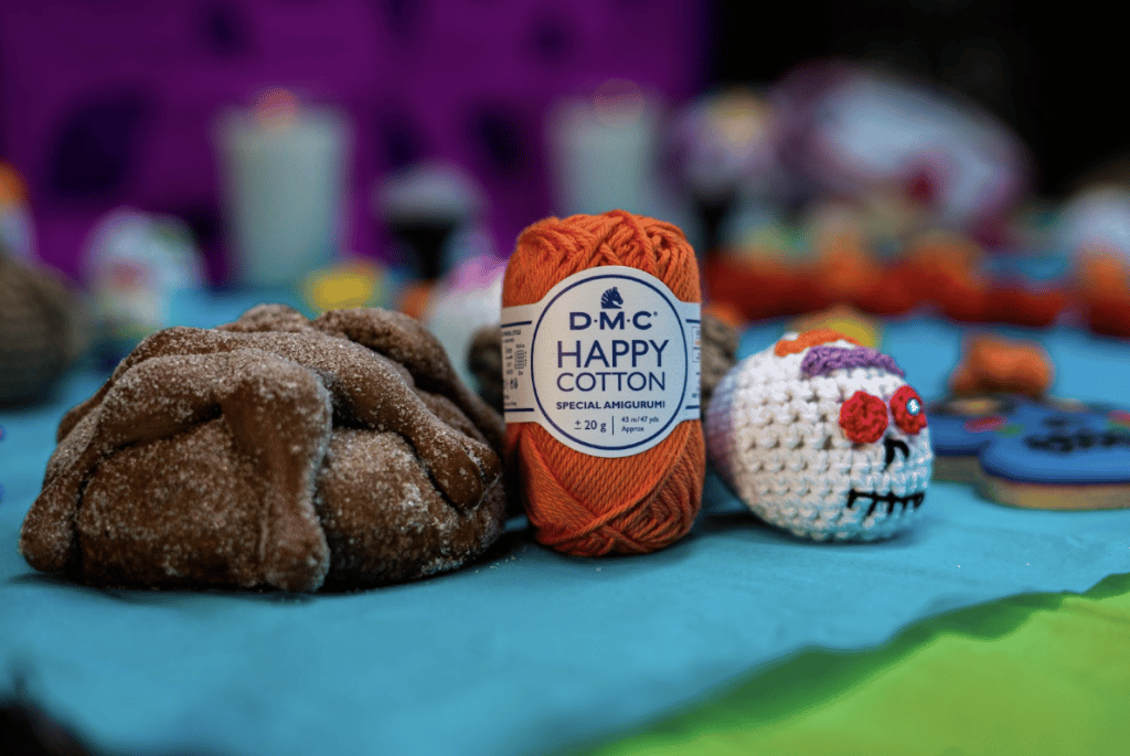 Amigurumis para altar de Día de Muertos